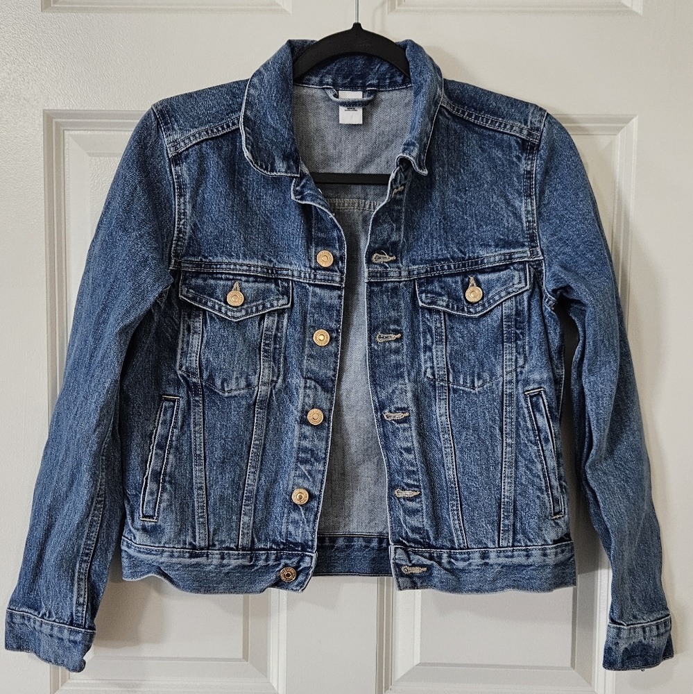 LIKE NEW H&M &Denim Jacket Small